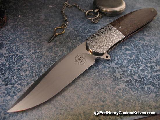 Andre Thorburn - Engraved Gentleman's Flipper