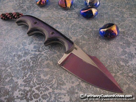 Alan Folts - Rare Titanium Carved Harpoon Minimalist