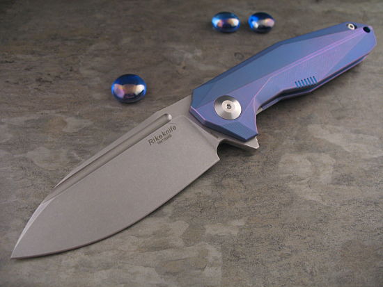 Rike Knife - 1504B - Blue Edition