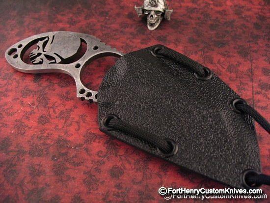 Black Dragon Forge - Bare Bones Kerambit - Neck Sheath - Image 7