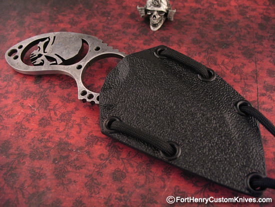 Black Dragon Forge - Bare Bones Kerambit - Neck Sheath - Image 7