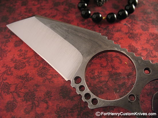 Black Dragon Forge - Bare Bones Kerambit - Neck Sheath - Image 3