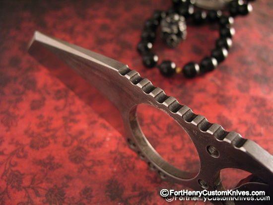 Black Dragon Forge - Bare Bones Kerambit - Neck Sheath - Image 4