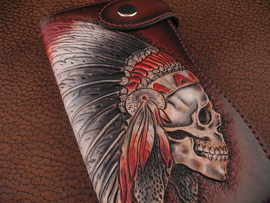 Vardi - Large Custom Leather Wallet
