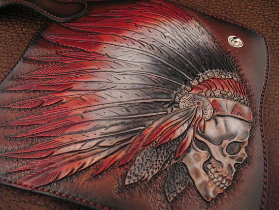 Vardi - Large Custom Leather Wallet - Image 2