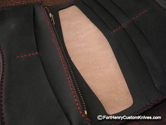 Vardi - Large Custom Leather Wallet - Image 4