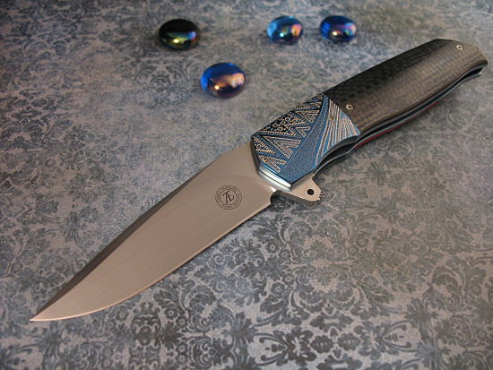 Andre Thorburn - Engraved Gentleman's Flipper