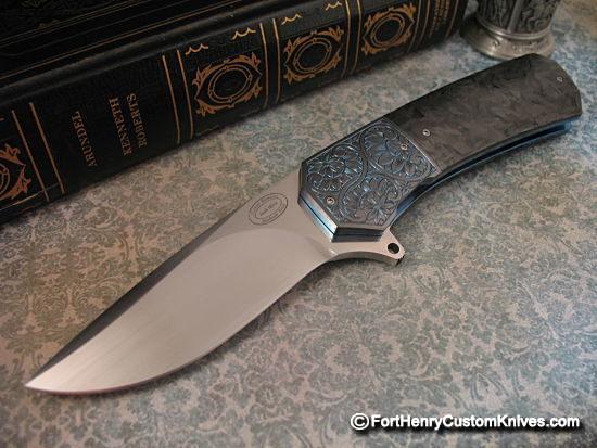 Herucus Blomerus - Large Engraved Gentlemans Flipper
