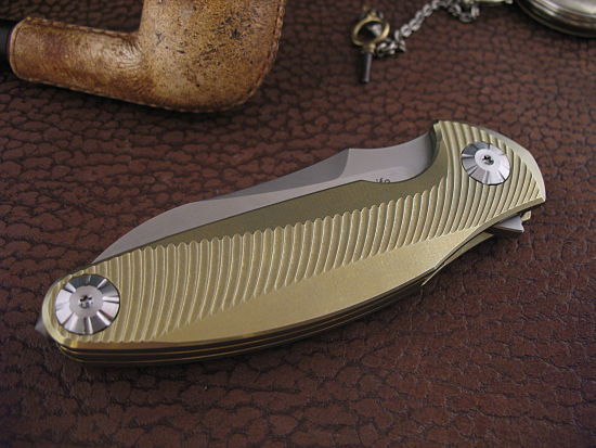 Rike Knife - Custom Anodized 1503 - M390 - Image 2