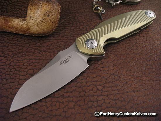 Rike Knife - Custom Anodized 1503 - M390