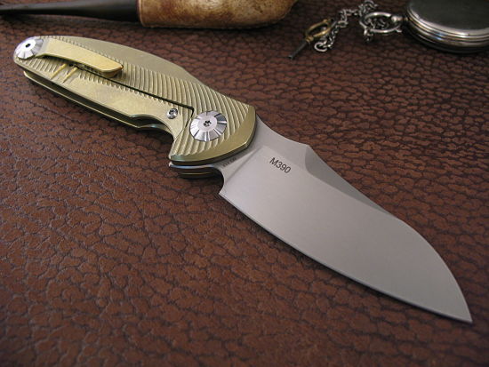 Rike Knife - Custom Anodized 1503 - M390 - Image 7