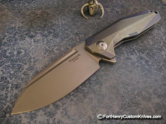 Rike Knife - 1504B - Custom Anodized