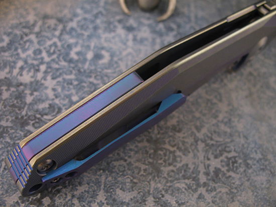 Rike Knife - 1504B - Custom Anodized - Image 6