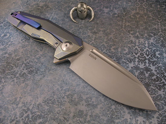 Rike Knife - 1504B - Custom Anodized - Image 7