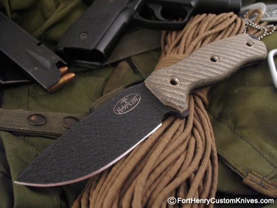 Swamp Rat Knife Works - Discontinued HRLM w/Sheath