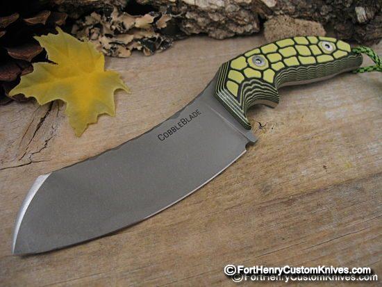 COBBLE Blade - Pitbull - S125V - 64Rc - Two Sheaths