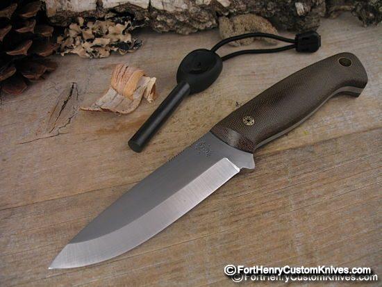 Tom Krein - Bushcraft with Leather Sheath