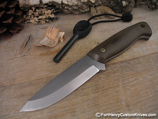 Tom Krein - Bushcraft with Leather Sheath