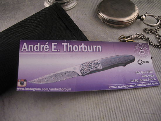Andre Thorburn - Engraved Gentleman's Flipper - Image 8