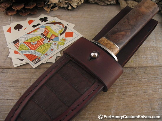 Herb Derr - Gambler's Dagger - Twist Damascus - Image 6