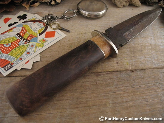 Herb Derr - Gambler's Dagger - Twist Damascus - Image 3