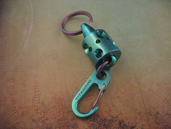 Patrick Ober - Floating Lantern Titanium Keychain