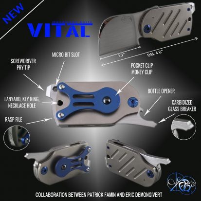 Patrick Famin/Demongivert - Vital Knife / Multi Tool - Image 2