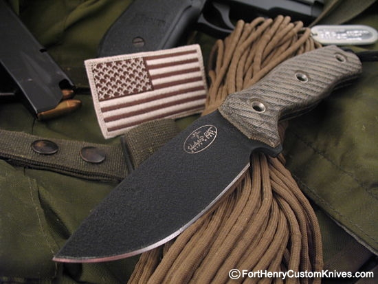 Swamp Rat Knife Works - Discontinued HRLM w/Sheath