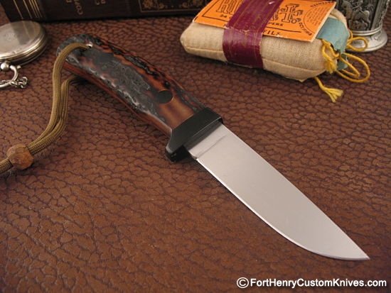 Hiroaki Ohta - Stag Deep Woods Belt Knife - Image 5