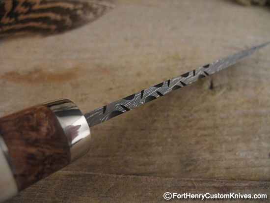 Herb Derr - Stag / Twist Damascus Hunter - Image 5