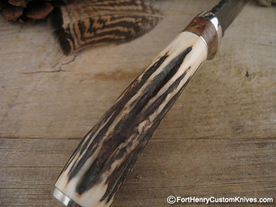 Herb Derr - Stag / Twist Damascus Hunter - Image 7