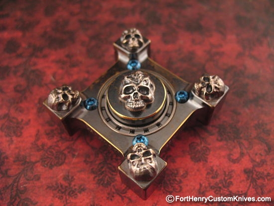 Steel Flame - Rare 3D Warrior Ring Spin