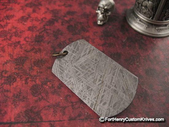 Fine Turnage Productions - Rare Meteorite Dog Tag