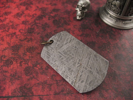 Fine Turnage Productions - Rare Meteorite Dog Tag