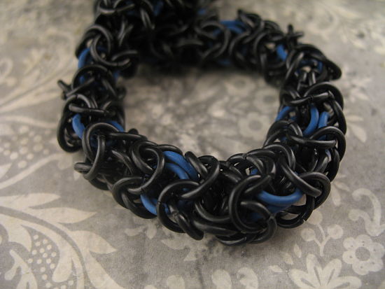 Cory Martin - Chain Mail Ring Bracelet - Image 2