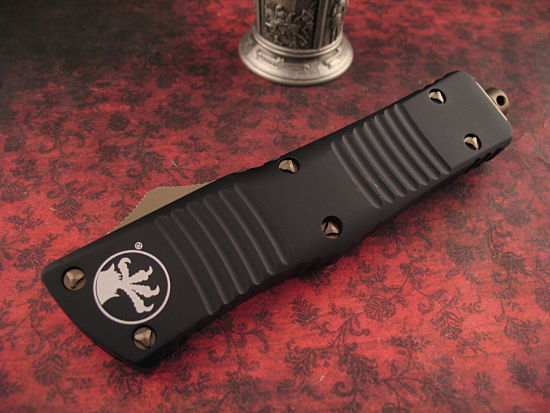 Microtech - OTF Combat Troodon D/A- Damascus - Image 2