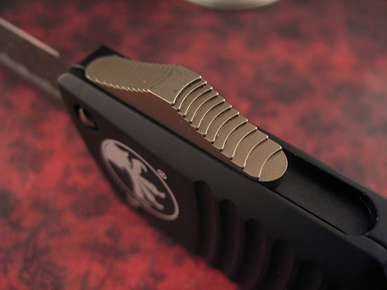 Microtech - OTF Combat Troodon D/A- Damascus - Image 4