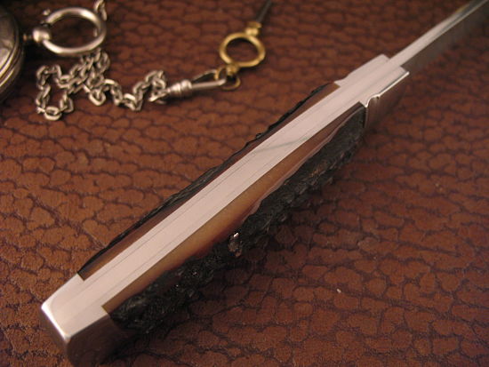 Hiroaki Ohta - Stag Gunstock Slipjoint - Image 5