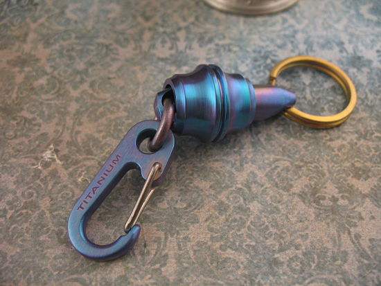 Patrick Ober - Floating Lantern Titanium Keychain - Image 2