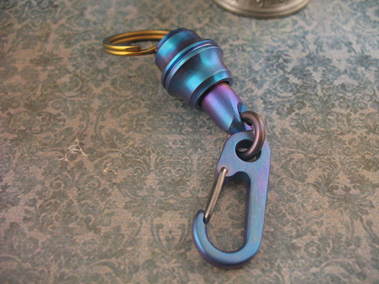 Patrick Ober - Floating Lantern Titanium Keychain