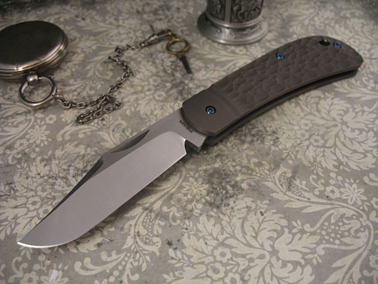 Enrique Pena - Jigged Titanium Slip Joint