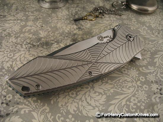 Korth Cutlery - Custom Insurgent Flipper - Spiders Web - Image 2