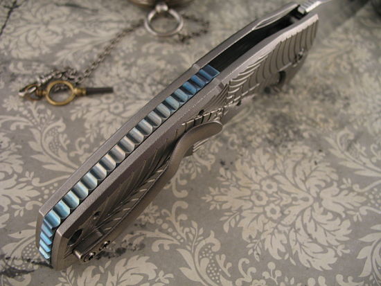 Korth Cutlery - Custom Insurgent Flipper - Spiders Web - Image 6