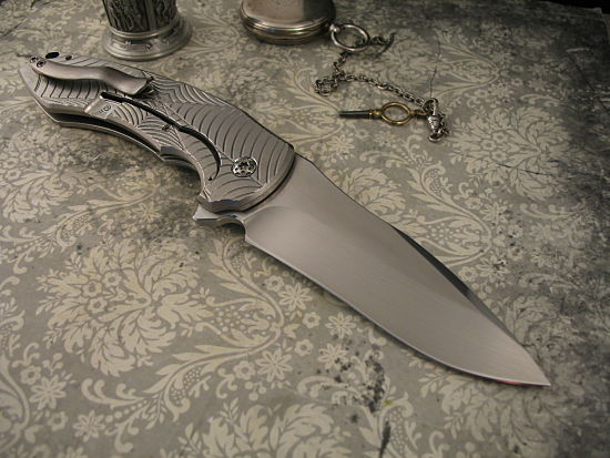 Korth Cutlery - Custom Insurgent Flipper - Spiders Web - Image 7