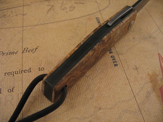 Hiroaki Ohta - Mini Friction Folder - Carbon Damascus - Image 3