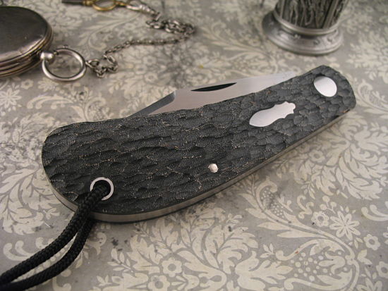 Pepe Jalomo - Monster Lanny's Clip - Jigged Micarta - Image 2
