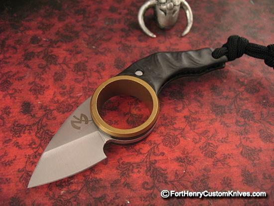 Max Knives / Pierre Supper - Prototype Friction Folder - Neck Knife