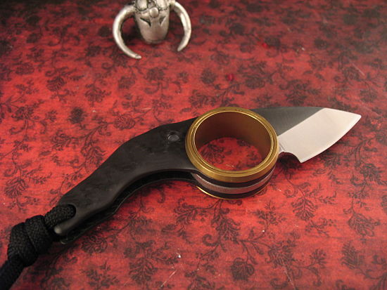 Max Knives / Pierre Supper - Prototype Friction Folder - Neck Knife - Image 6