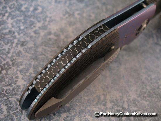 Allen Elishewitz - Rare Mini Hyde Flipper - Damascus - Image 8