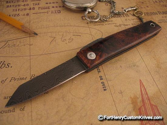 Hiroaki Ohta - Damascus Friction Folder